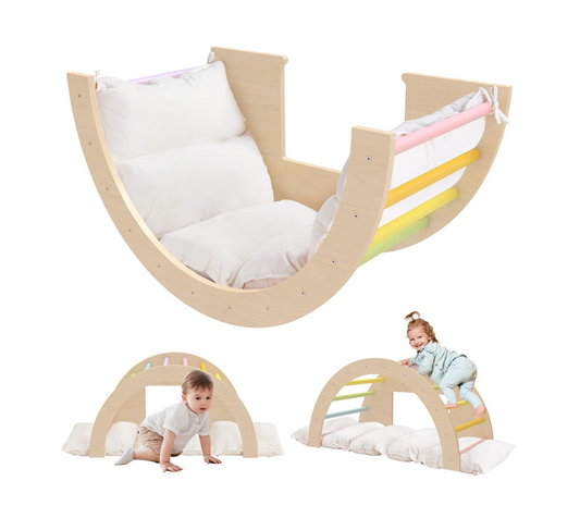 Mesa Sensorial + Arco de Escalada + Cojin