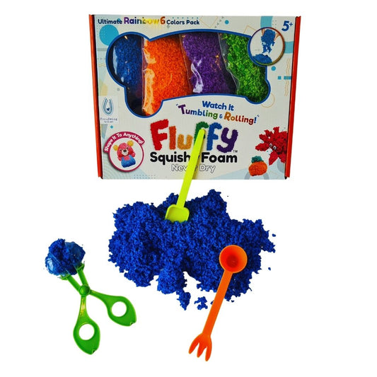 Masa Sensorial Fluffy (incluye herramientas)