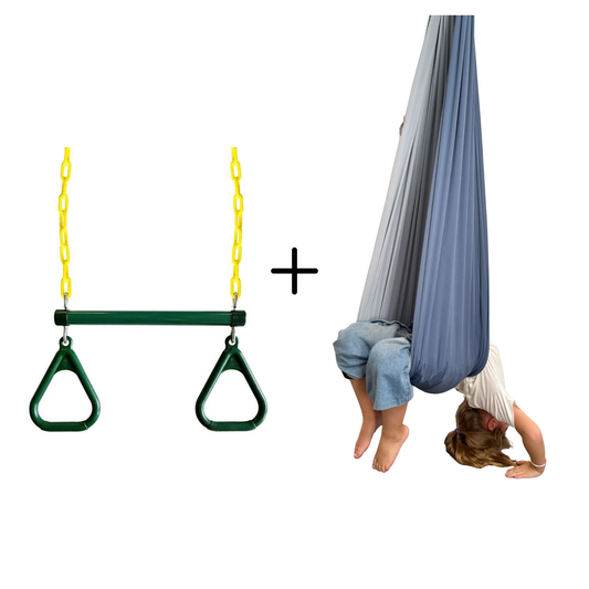 Pack Dieciochero: Columpio + Trapecio + 2 correas extra