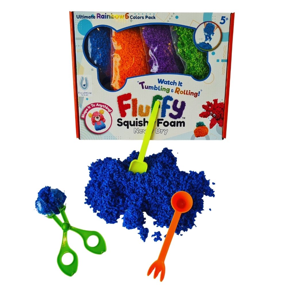 Masa Sensorial Fluffy (incluye herramientas)