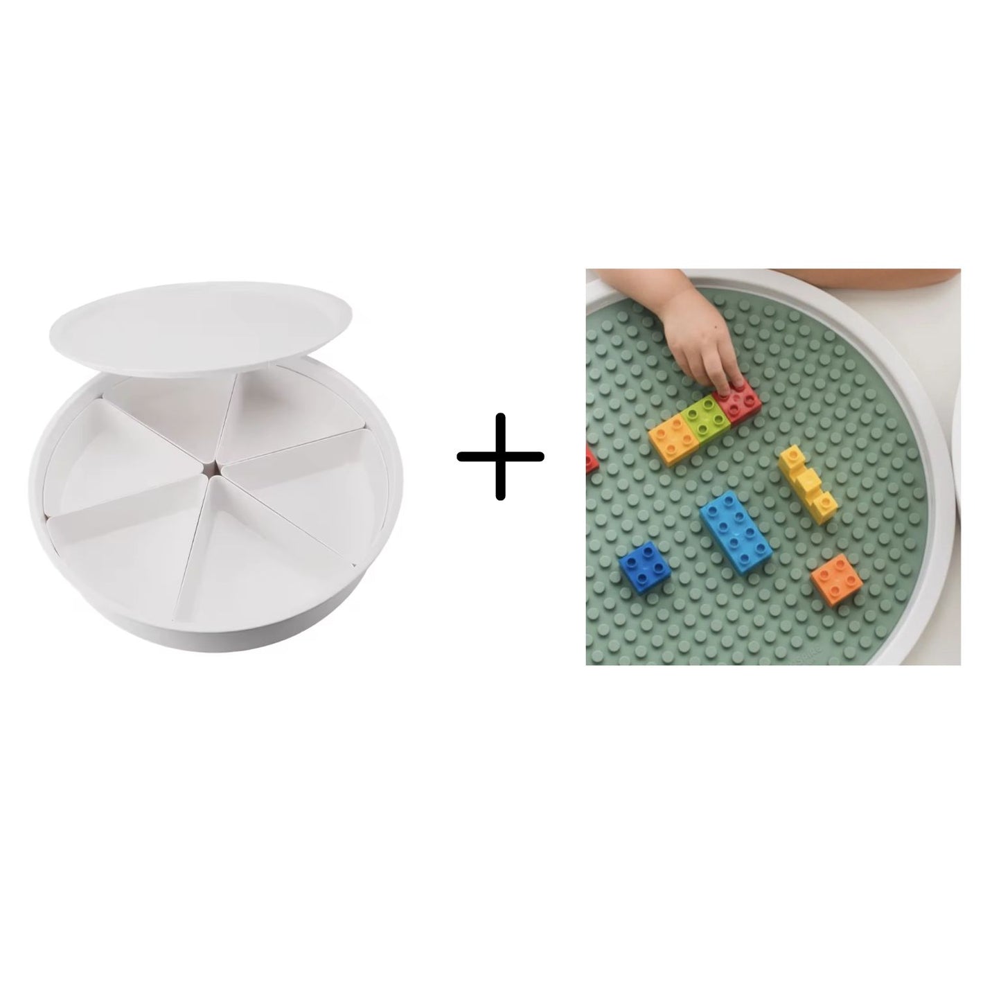 Pack Bandeja Sensorial + Mat de Lego