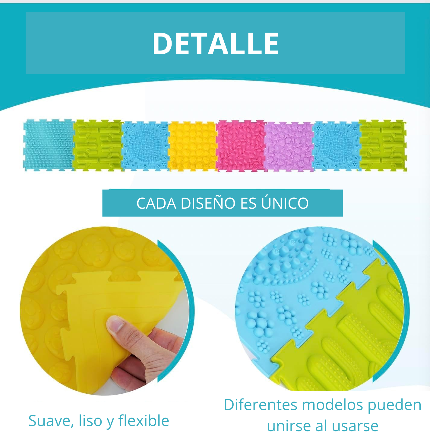 Mat Sensorial 8 piezas