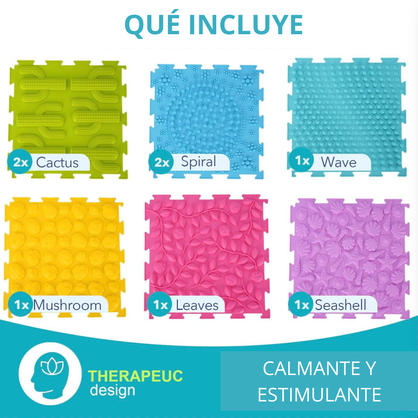 Mat Sensorial 8 piezas