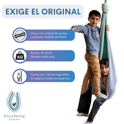 Columpio Sensorial Doble Tela